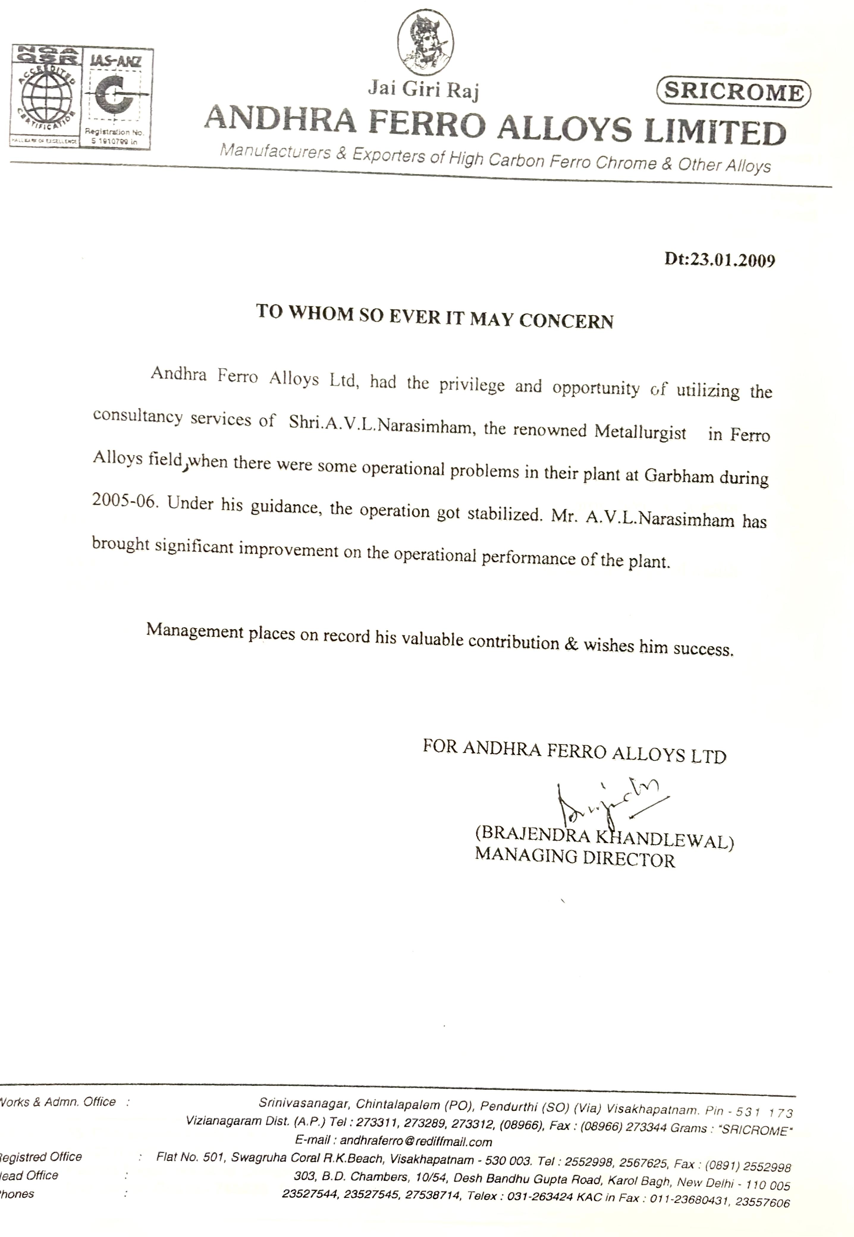 Certificate 16